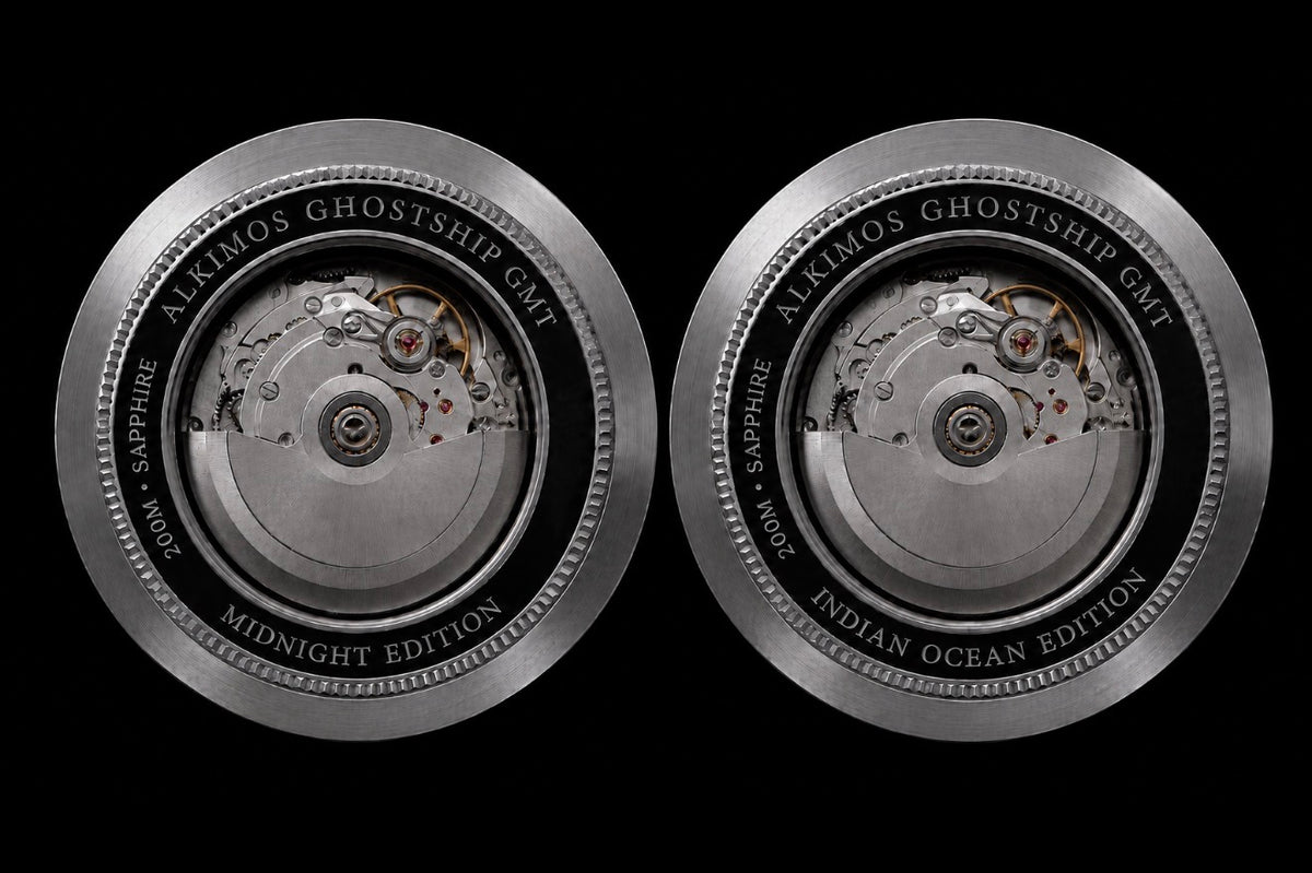 Alkimos Ghostship GMT - Limited Edition. Full Price $699 AUD Reserve Fee $100 AUD - ALKIMOS